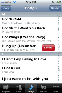 How To Delete Song Directly on iPhone iPad iPod Touch