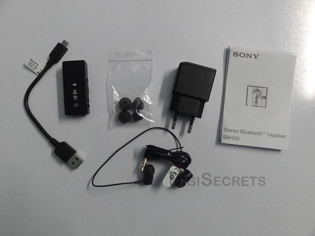 Sony Stereo Bluetooth Headset SBH50 1